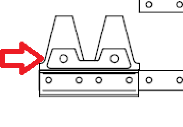 Messer Mähmesser Agria 5300 102cm Universal SC PLUS Balken